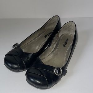Black flats